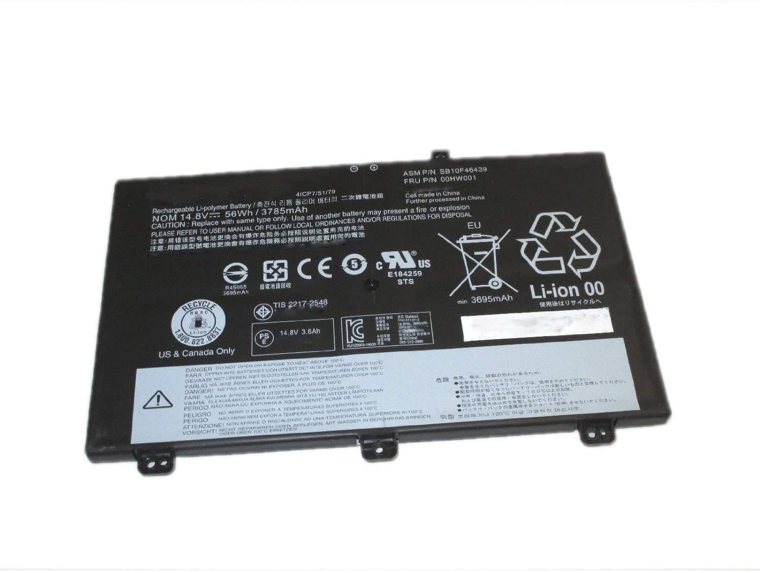 Lenovo ThinkPad T460s T470s 00HW024 00HW025 01AV405 01AV407 01AV406 compatible battery