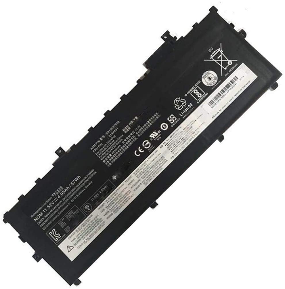 Lenovo 01AV430 SB10K97587 ThinkPad X1 Carbon 5th Gen 2017 6th Gen 2018 compatible battery - Click Image to Close