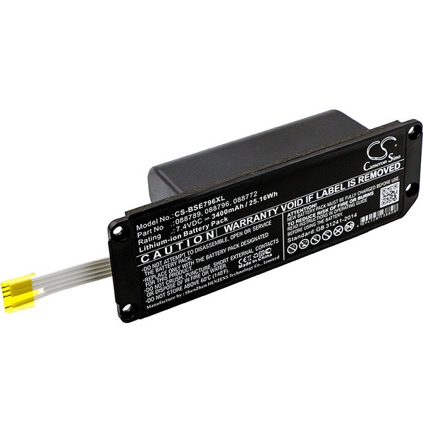7,4V Bose Soundlink Mini 2 II-088772 088789 088796-3400mAh compatible Battery