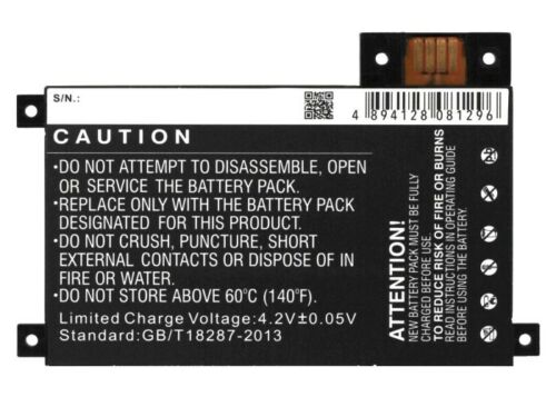 3.7V 170-1056-00 Amazon Kindle Touch 2011 3G 4th Gen E-book 1400mAh compatible Battery - Click Image to Close