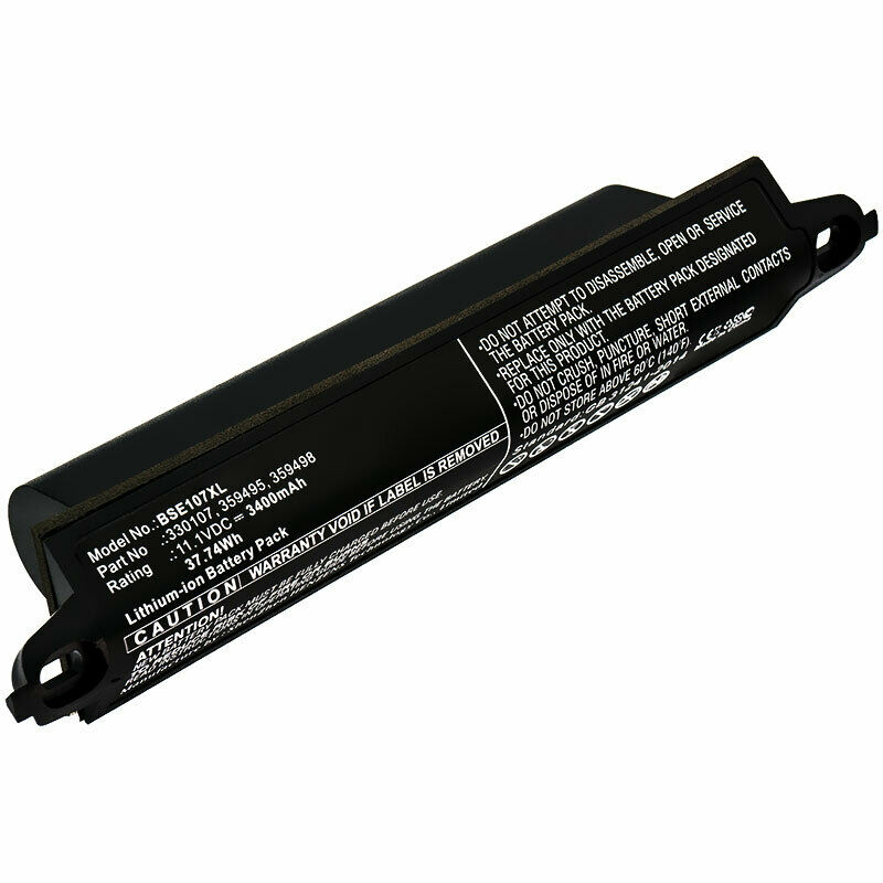 359498 Speaker BoseSoundLink III 330107 330107A 359495 11.1V compatible Battery - Click Image to Close