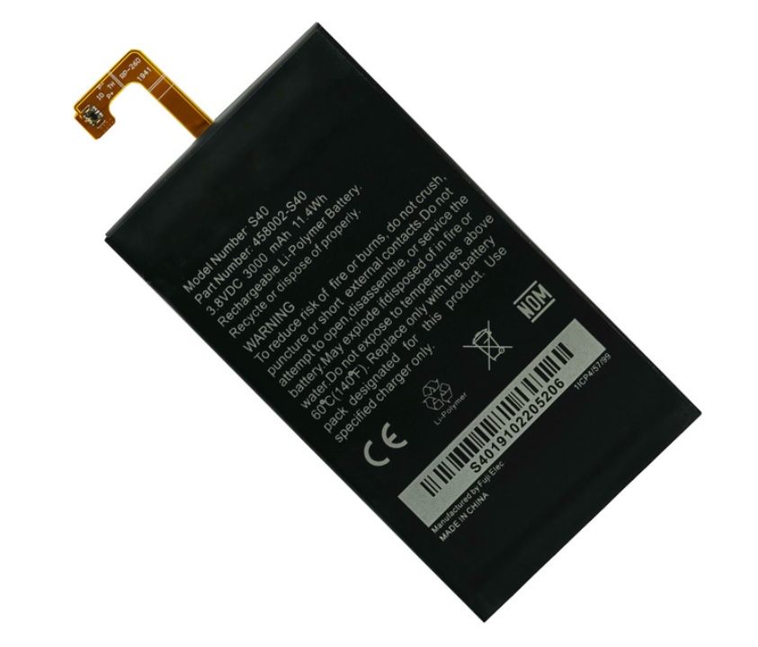 CAT S40 1ICP4/57/99 3000mAh 458002-S40 3.8V,3000mAh compatible Battery - Click Image to Close