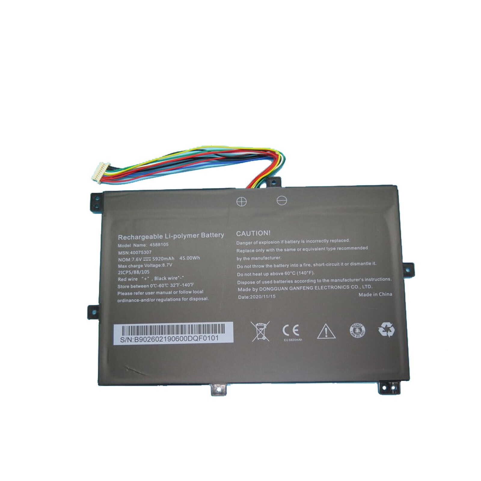 4588105 40069191 MEDION CW140 Akoya S4401,S4402,s4402-md63410,S4403 compatible battery