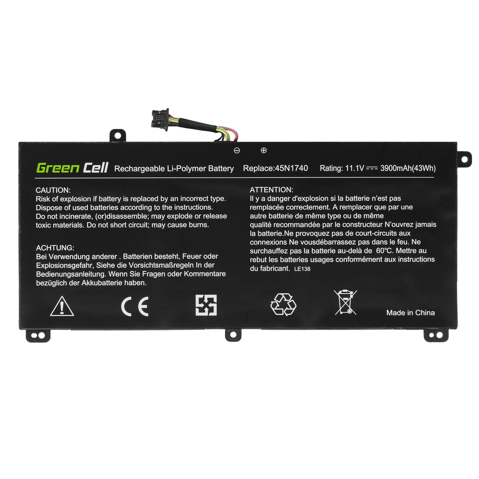 Lenovo ThinkPad T550 20CJ 20CK compatible battery - Click Image to Close