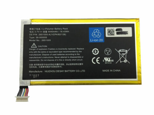 Amazon Typ 58-000055 (1ICP4/82/138) 3,7V Li-Polymer compatible Battery - Click Image to Close