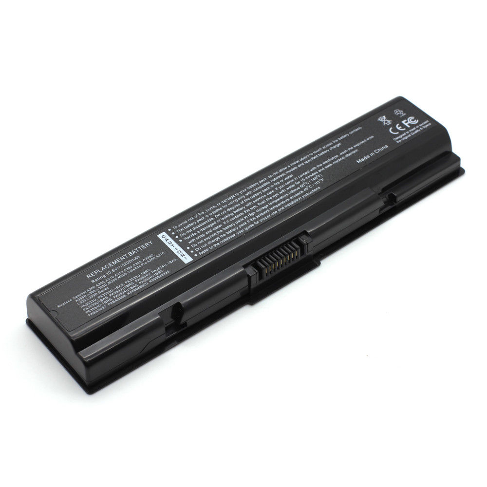 Toshiba Satellite A200-1VF A200-1VT A200-25W A200-29L compatible battery