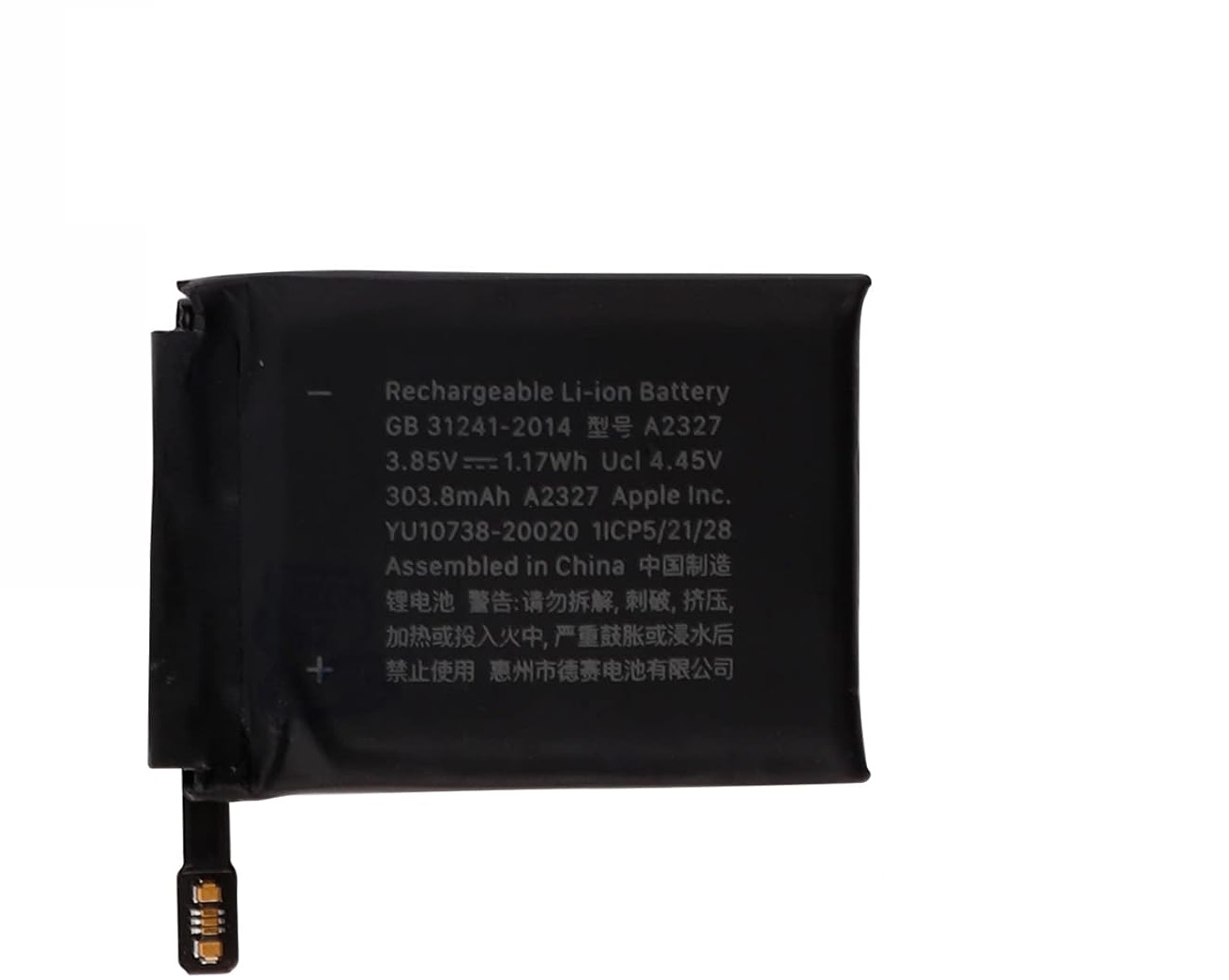 iWatch Series 6 6th 44 mm Model A2292 A2294 A2376 A2327 compatible battery