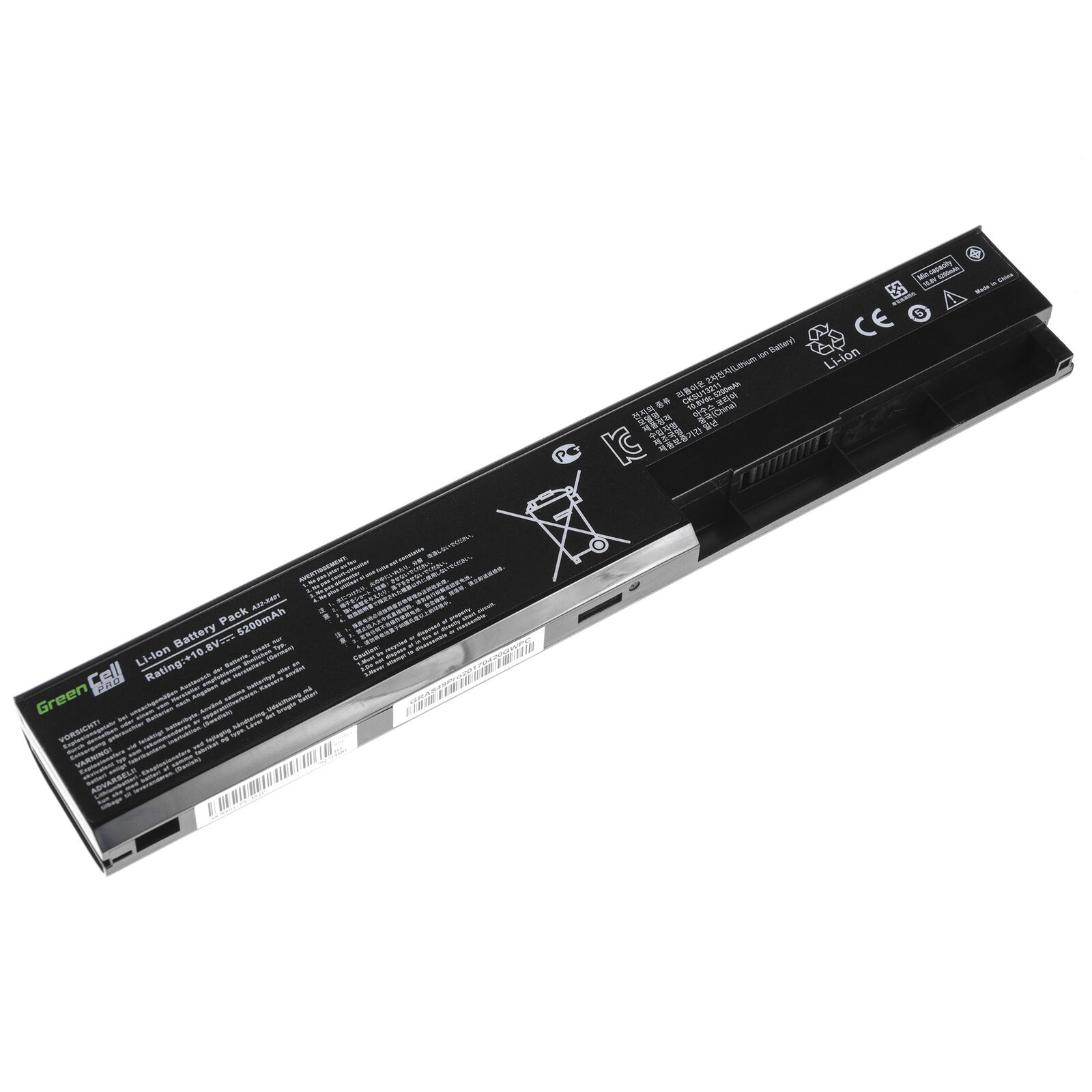 ASUS X501U-XX060H X501U-XX060R X501U-XX061H compatible battery
