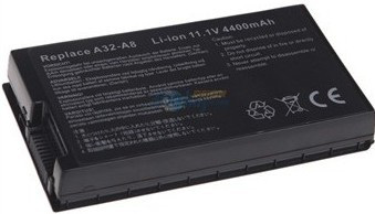 Asus A32-A8 L3TP B991205 SN31NP025321 90-NF51B1000 compatible battery