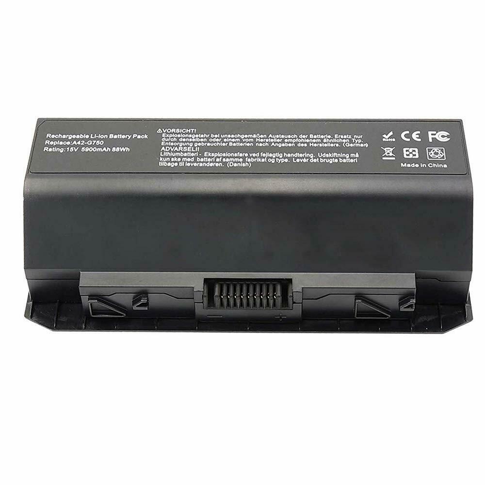 88Wh A42-G750 ASUS ROG G750 G750J G750JH G750JM G750JX G750JZ compatible battery