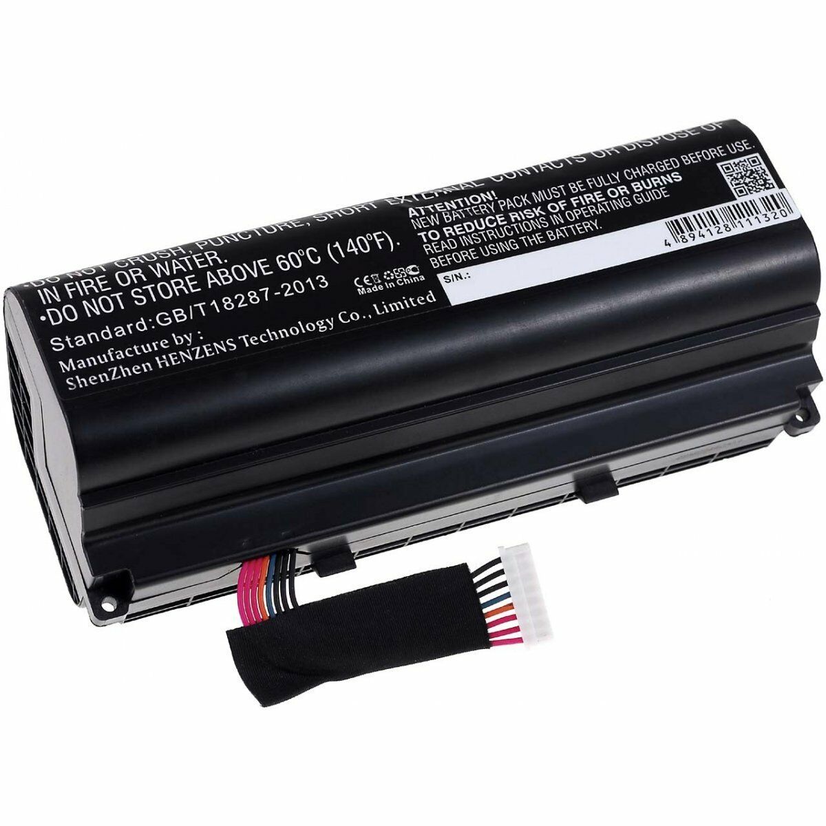 Asus G751J, G751J-BHI7T25, G751JL-BSi7T28 15V Li-Ion compatible battery