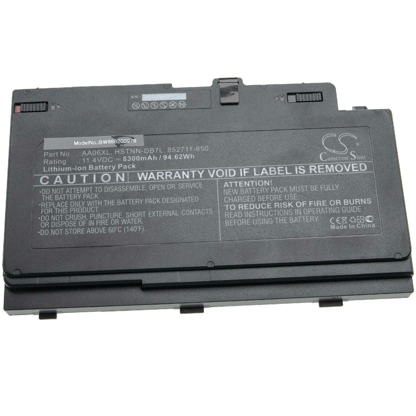 AA06XL HP ZBook 17 G3 Mobile Workstation, ZBook 17 G4 compatible battery