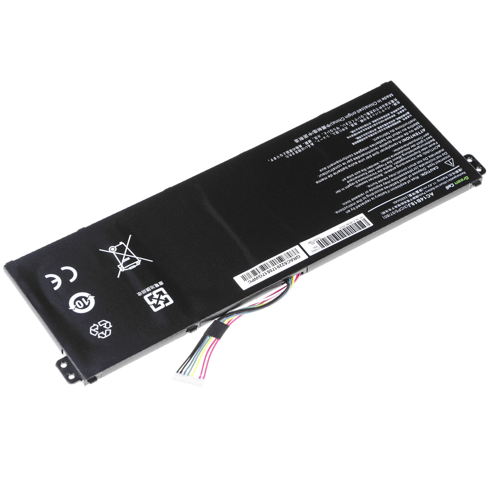 Acer Extensa 2519-P560 2200mAh compatible battery