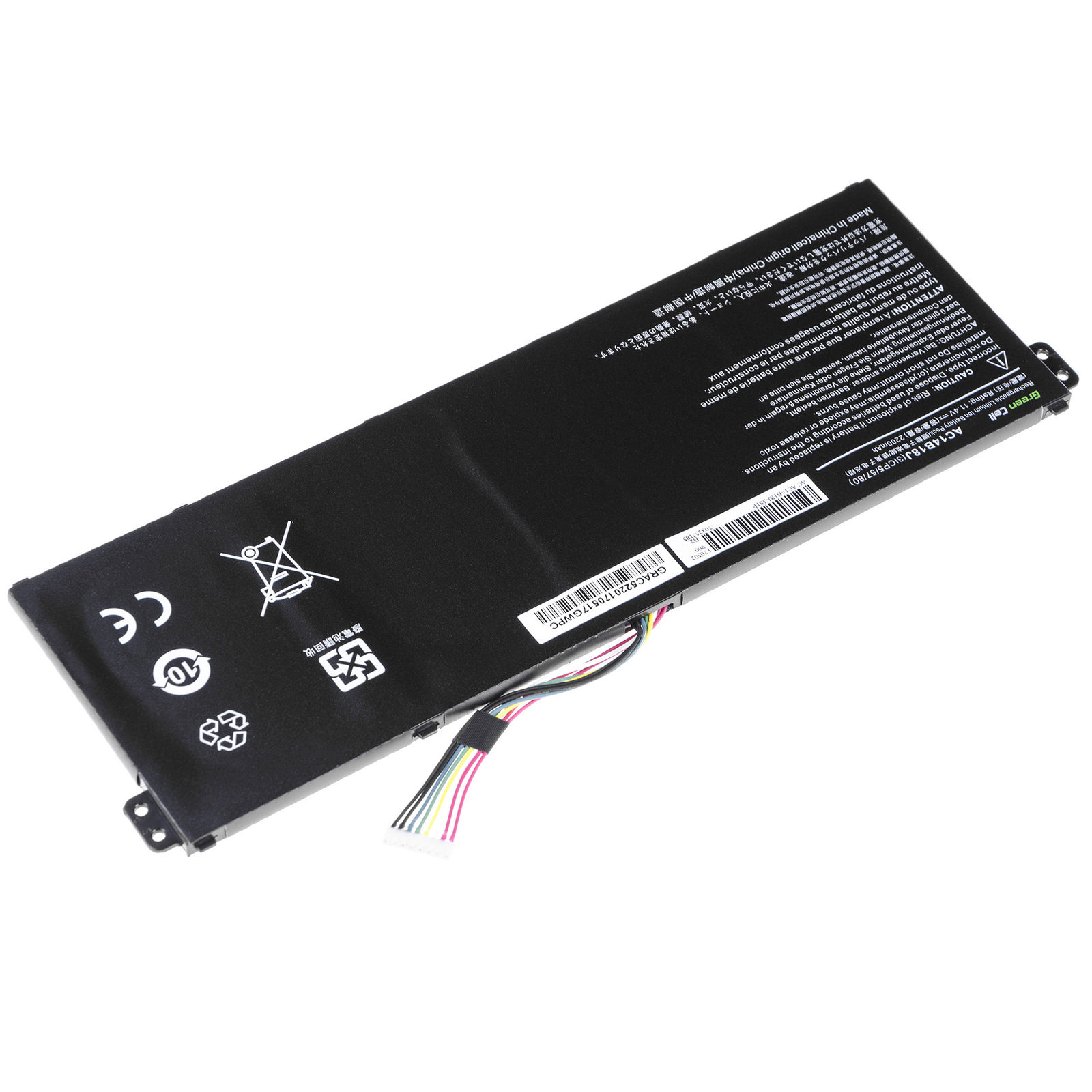 11.4V Acer AC14B13J AC14B13K AC14B18J AC14B18K compatible battery