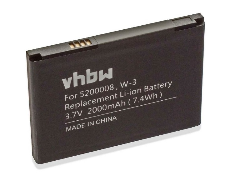 W-3 Netgear Aircard AC785S 2000mAh 3,7V Li-Ion compatible Battery