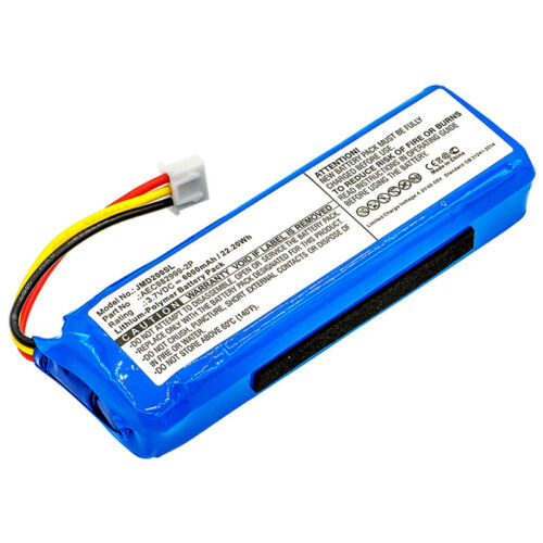 3,7V Li-Polymer JBL Charge AEC982999-2P - 6000mAh compatible Battery - Click Image to Close