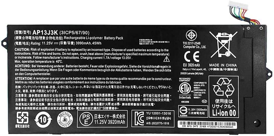 Acer Chromebook N15Q9 15 CB3-532 compatible battery