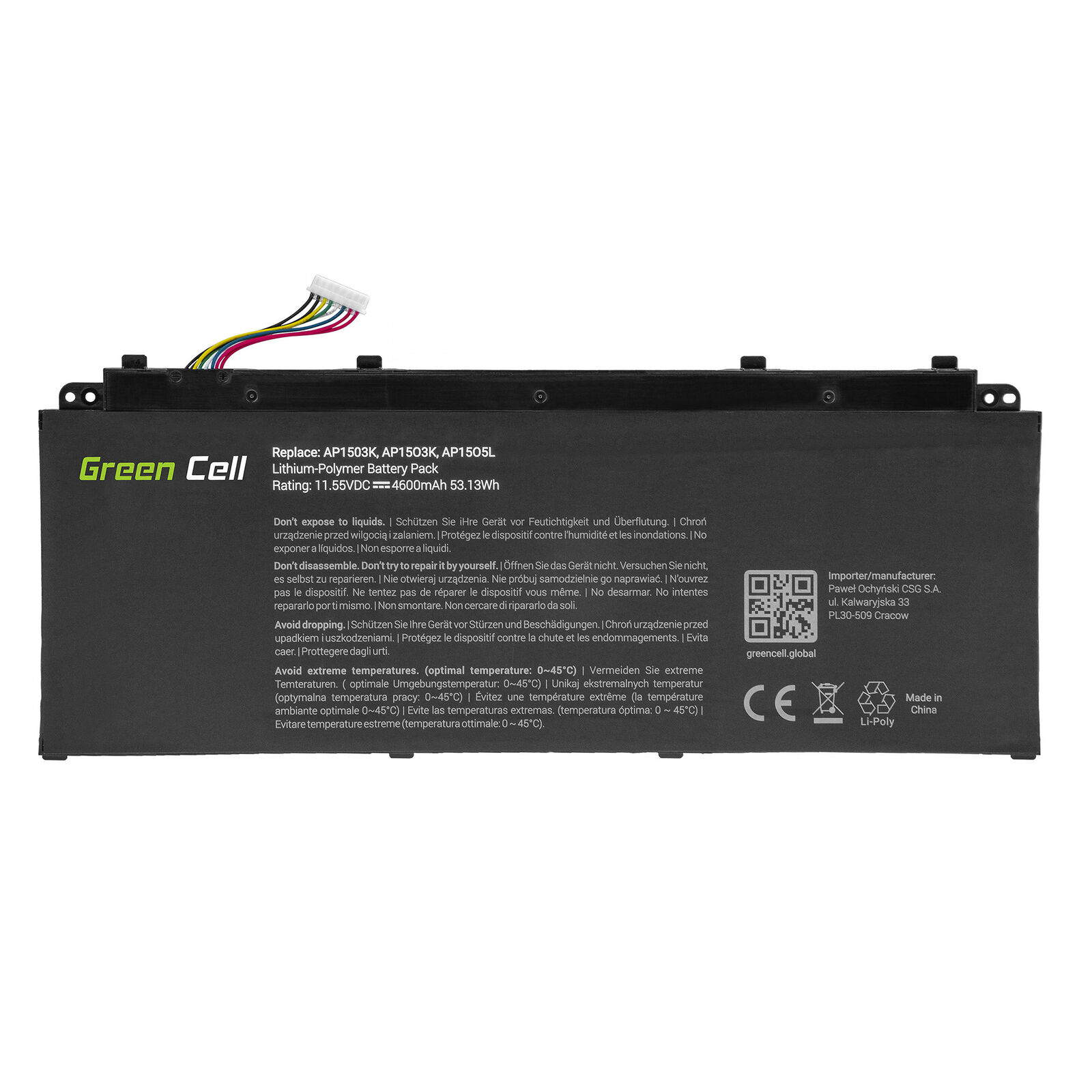 Acer Aspire S 13 S5-371 S5-371T Swift 1 SF114-32 Swift 5 SF514-51 compatible battery