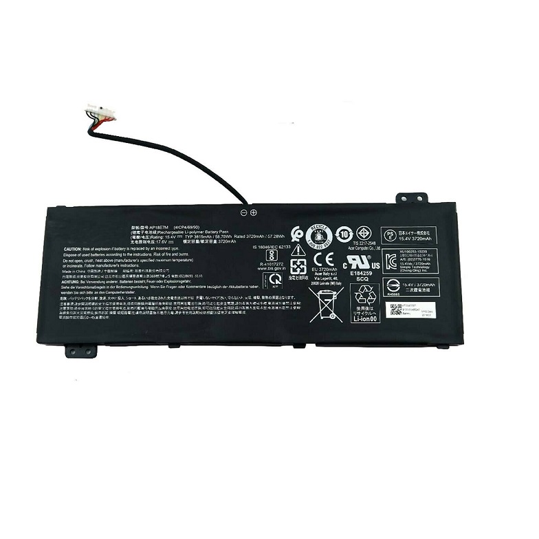 Acer Nitro 5 AN517-51 AN517-52 AN515-54 Aspire 7 AN715-51 A715-74 A715-74G ConceptD compatible battery