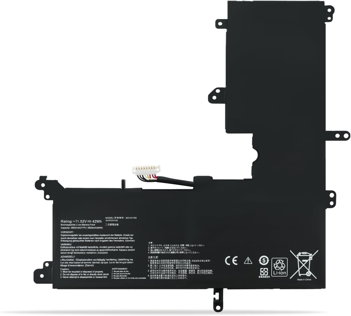 B31N1705 Asus VivoBook Flip 14 TP410UA-EC337T 14 TP410UA-EC323T compatible battery