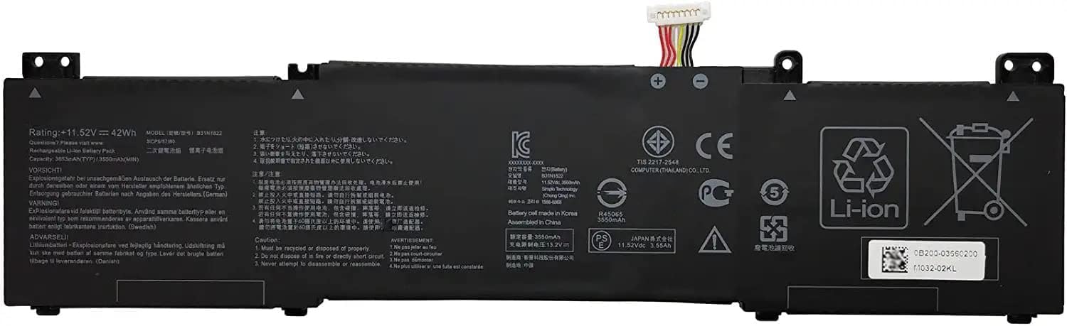 Asus ZenBook Flip 14 Q406 Q406D Q406DA Convertible Q406DA-BR5T6 UM462DA-AI046T,AI024T UM462D still A-AI071T compatible battery
