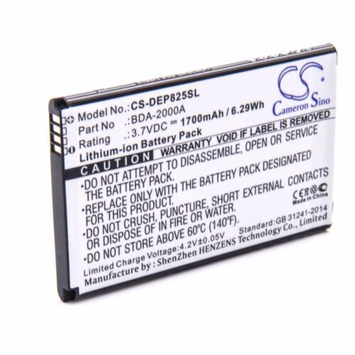 Doro Liberto 822 825 8030 8031 BDA-2000A compatible Battery