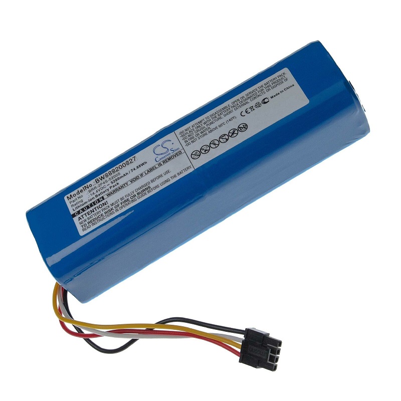 BRR-2P4S-5200S For Xiaomi Robot Vacuum Cleaner Roborock S50 S51 compatible Battery - Click Image to Close