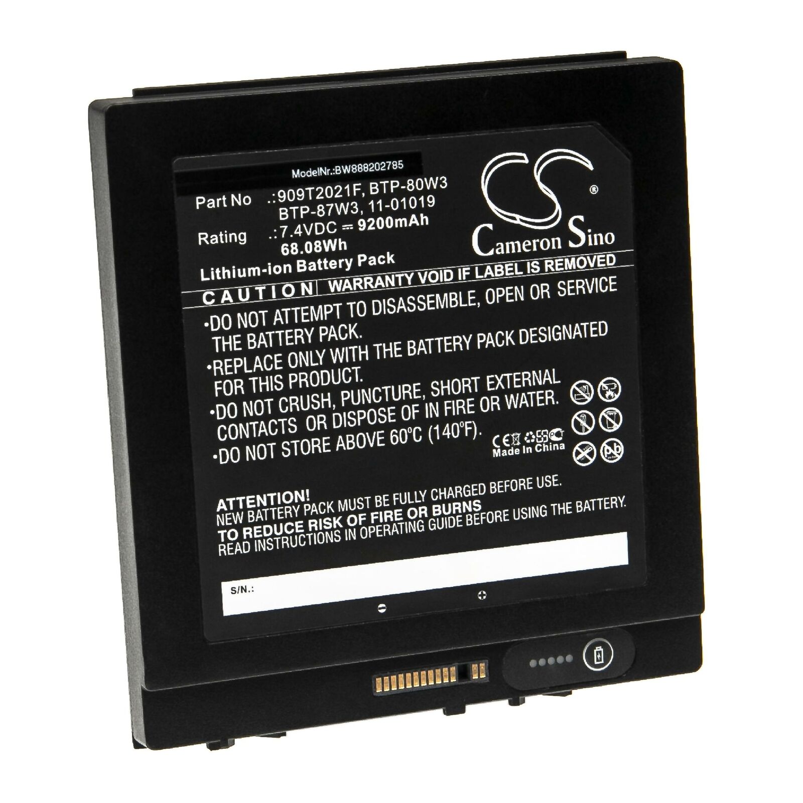 909T2021F BTP-87W3 BTP-80W3 Xplore iX104C2D iX104RD XC6 DMSR compatible battery