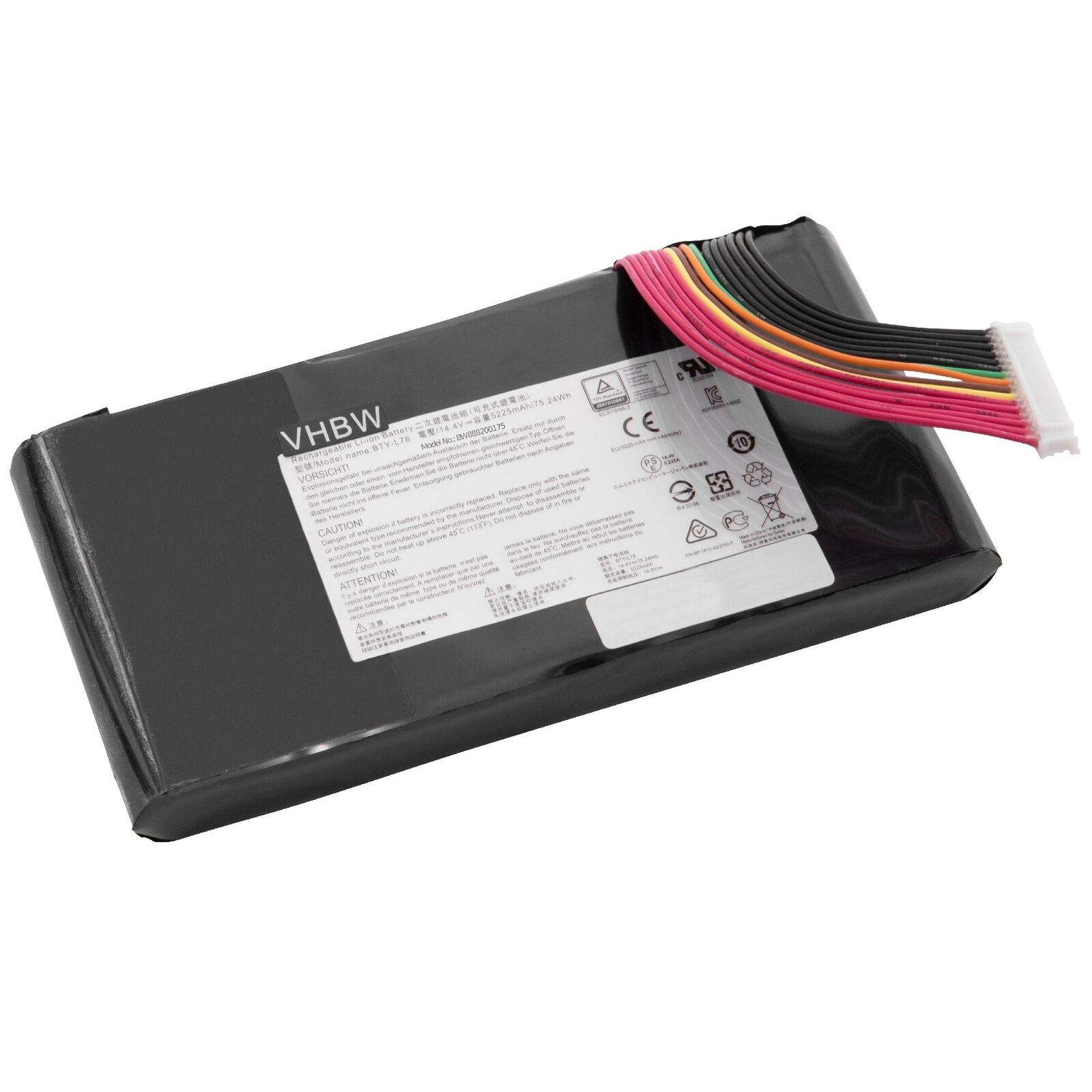 BTY-L78 MSI GT80,GT80 2QE-035CN,GT75VR 7RF 7RF-036CA GT80 2QC-221CN compatible battery