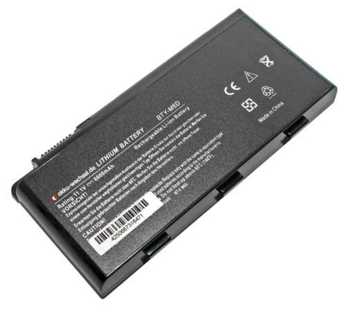 Medion MD97623 MD97624 MD97625 MD97654 ersetzt BTY-M6D BTYM6D compatible battery