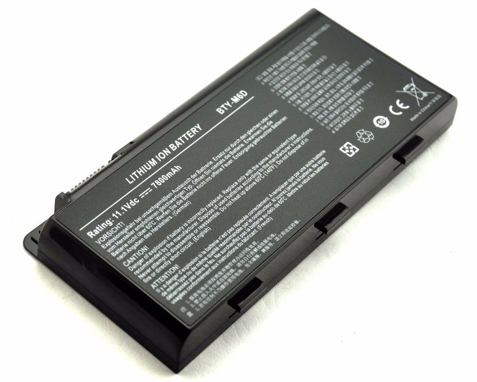 Medion MD97623 MD97624 MD97625 MD97654 ersetzt BTY-M6D BTYM6D compatible battery