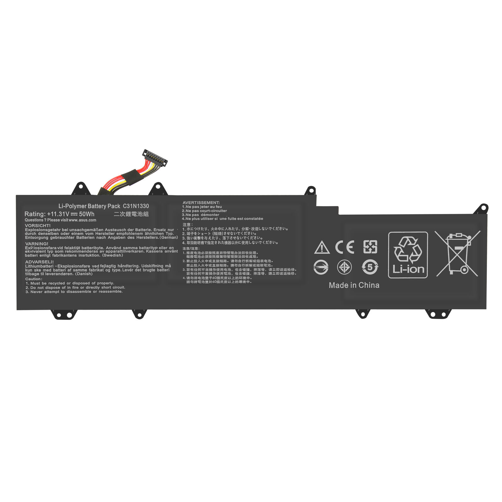 C31N1330 ASUS ZenBook UX32LA UX32LN UX32LN-1A UX32LA-R3025H compatible battery - Click Image to Close