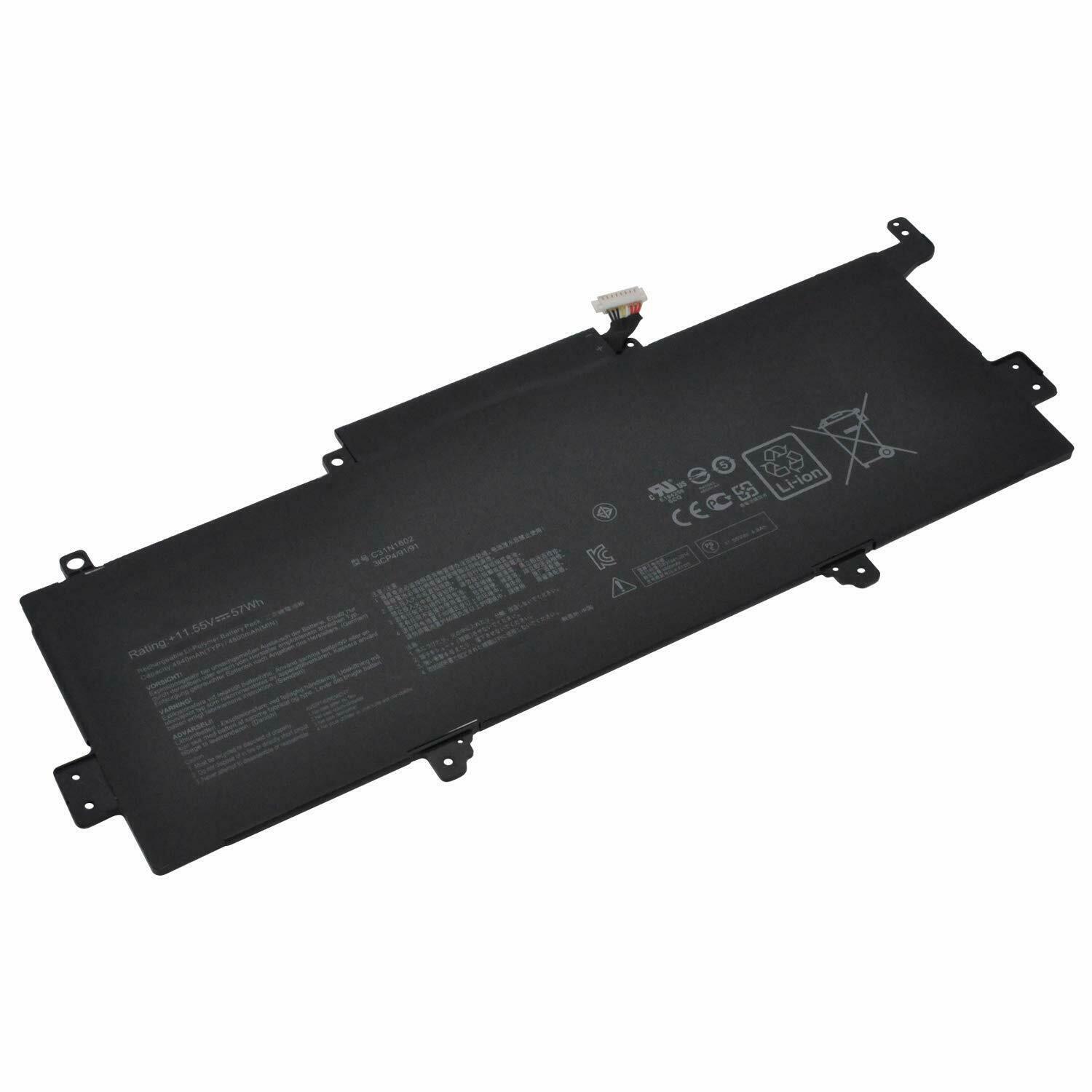 C31N1602 ASUS ZenBook UX330UA-1A UX330UA-1B UX330UA-1C compatible battery