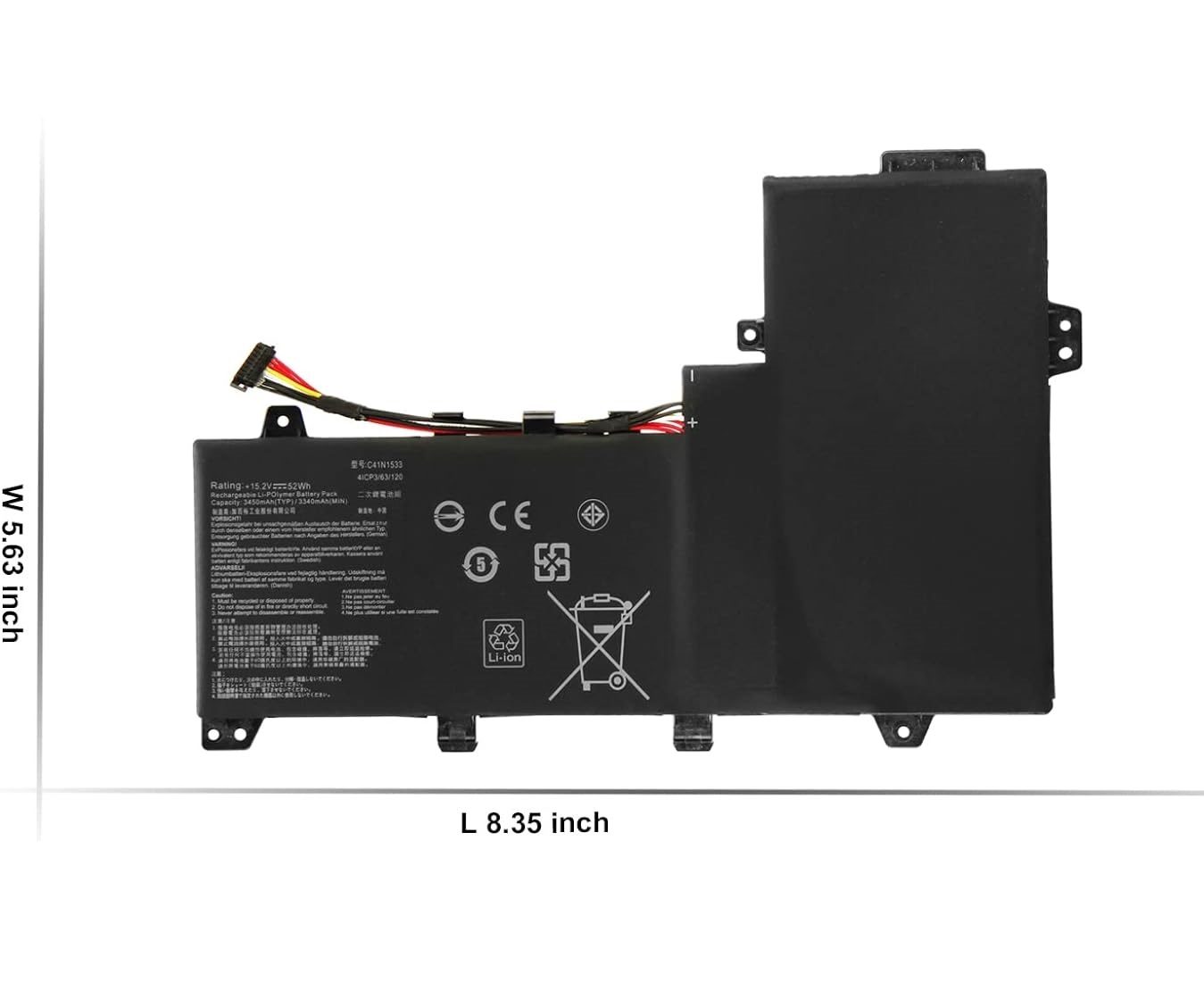 Asus ZenBook/Zenfone Flip UX560UX 1A 1C UX560UX-FJ020R FZ017T FZ021T replacement battery