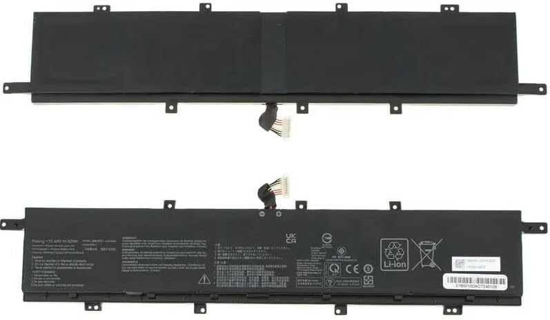 C42N2008 ASUS ZenBook Pro Duo 15 OLED UX582 UX582L UX582LR XS74T compatible battery (image for) C42N2008 ASUS ZenBook Pro Duo 15 OLED UX582 UX582L UX582LR XS74T compatible battery