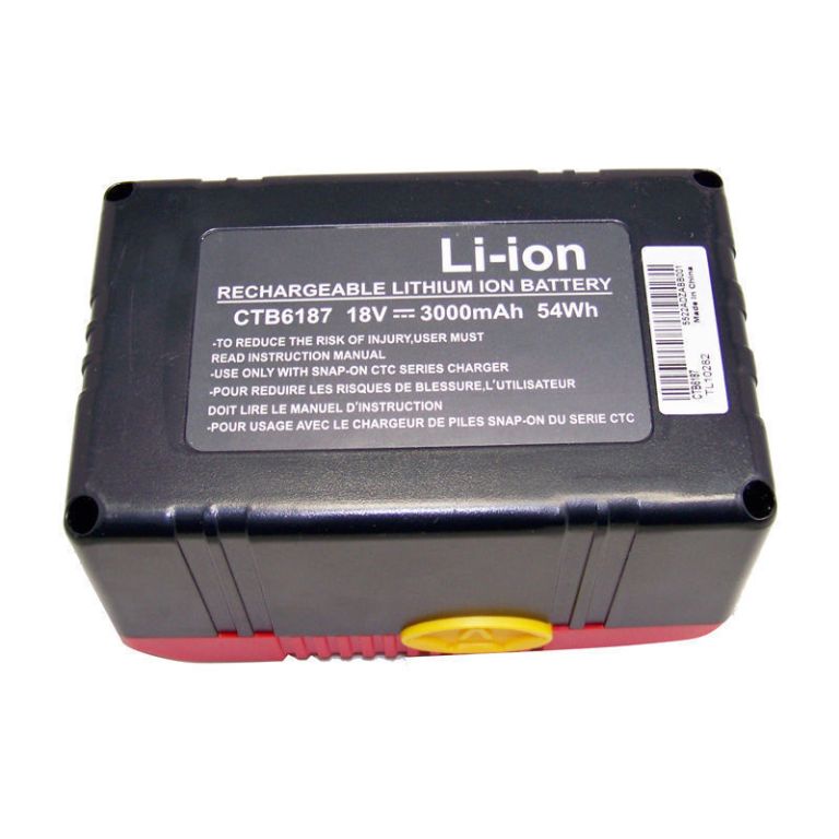 Snap on CTB4187 CTB4185 CTB6187 LI-ION 18V 3.0Ah compatible Battery