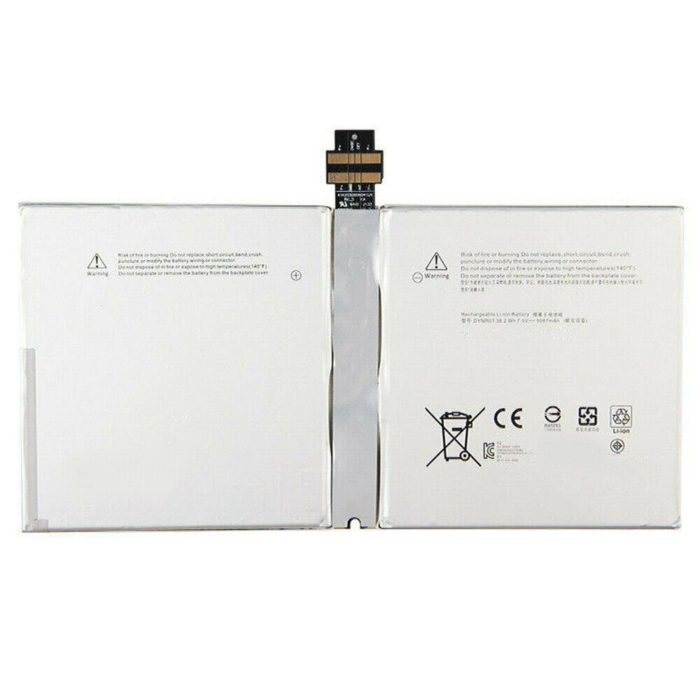 38.2Wh DYNR01 Microsoft Surface Pro 4 1724 12.3" Tablet G3HTA027H compatible battery 38.2Wh DYNR01 Microsoft Surface Pro 4 1724 12.3" Tablet G3HTA027H compatible battery