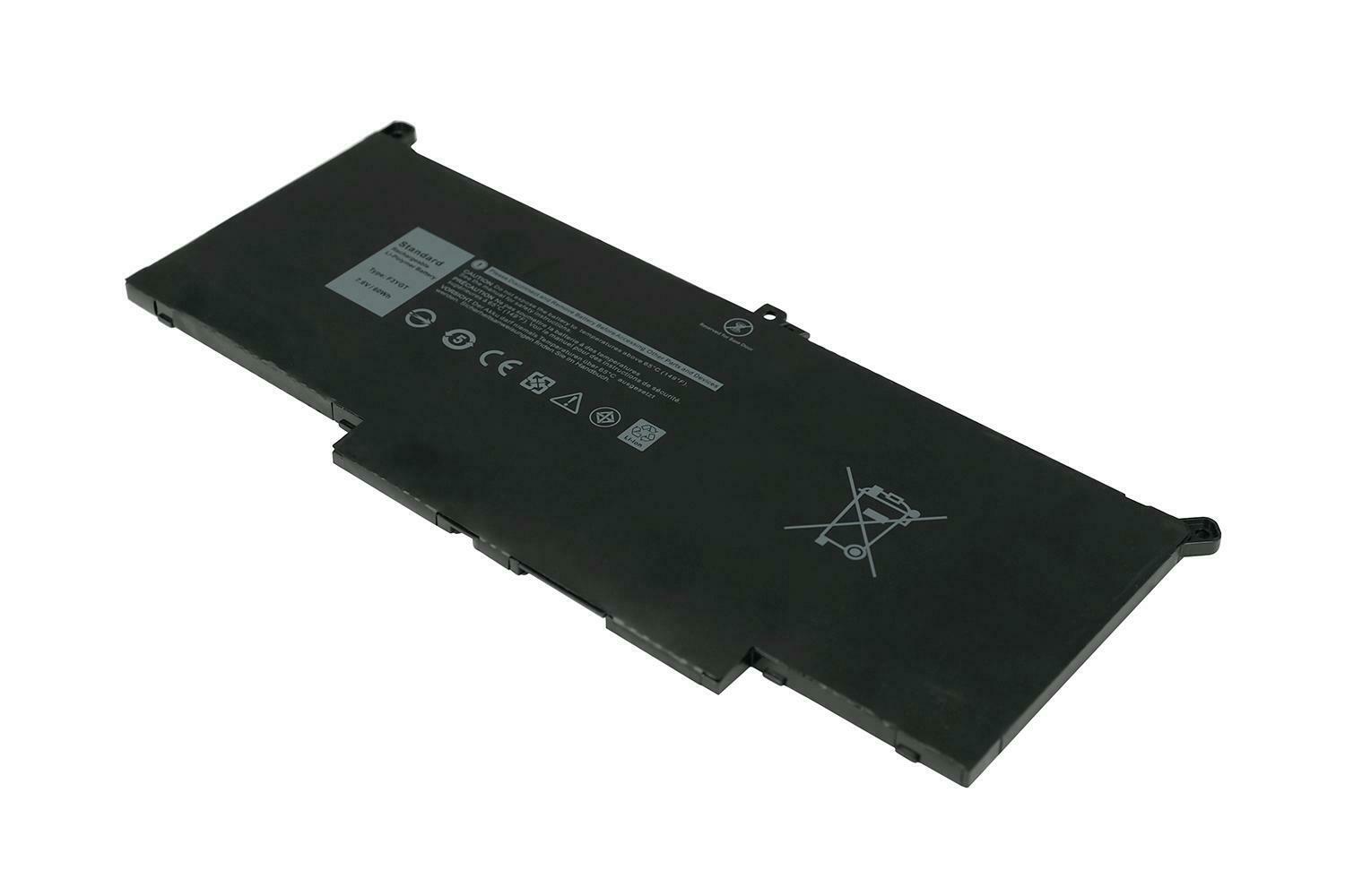 F3YGT Dell latitude 7490 (i5-8350U FHD) P73G002 P29S002 KG7VF 2X39G compatible battery