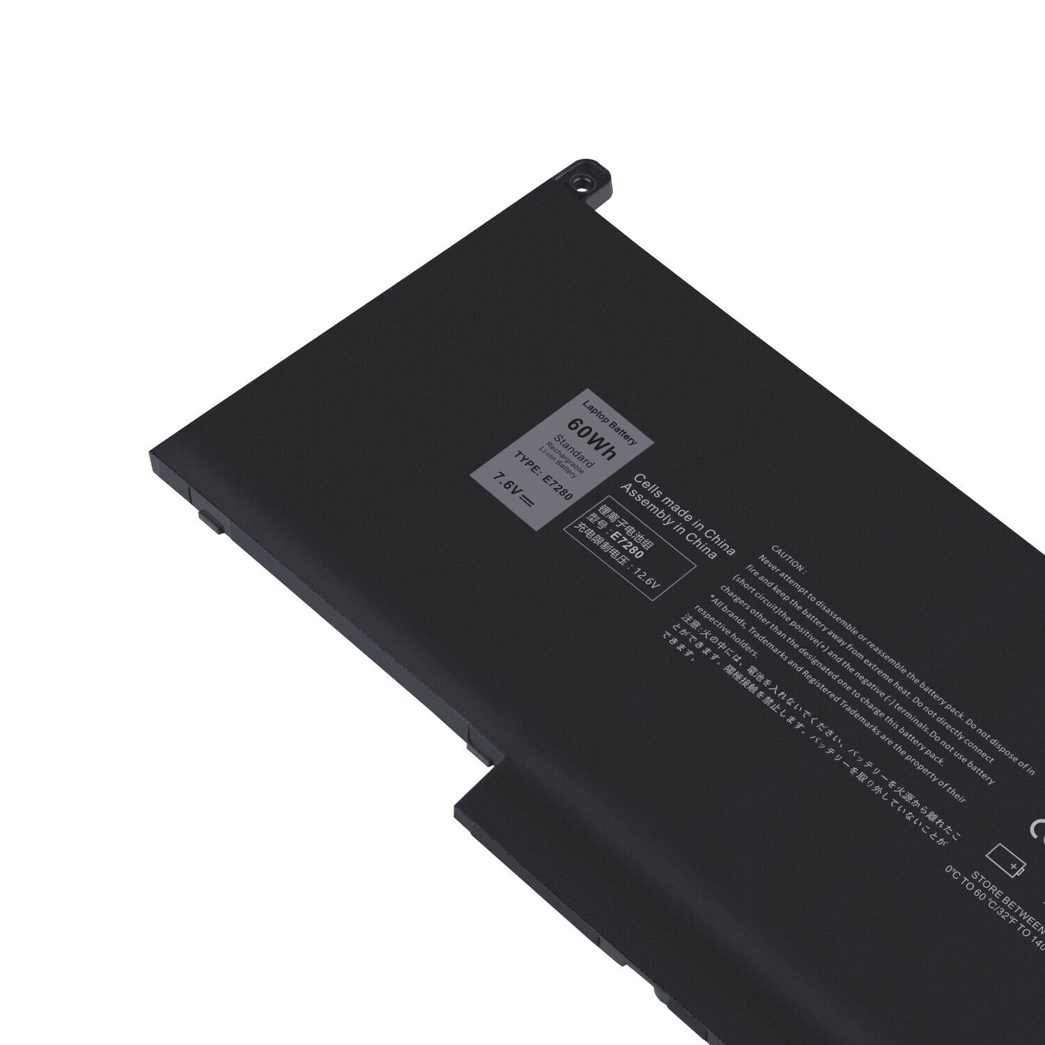 F3YGT 0MYJ96 DM3WC 2X39G MYJ96 Dell Latitude 12 7280 7480 compatible battery - Click Image to Close