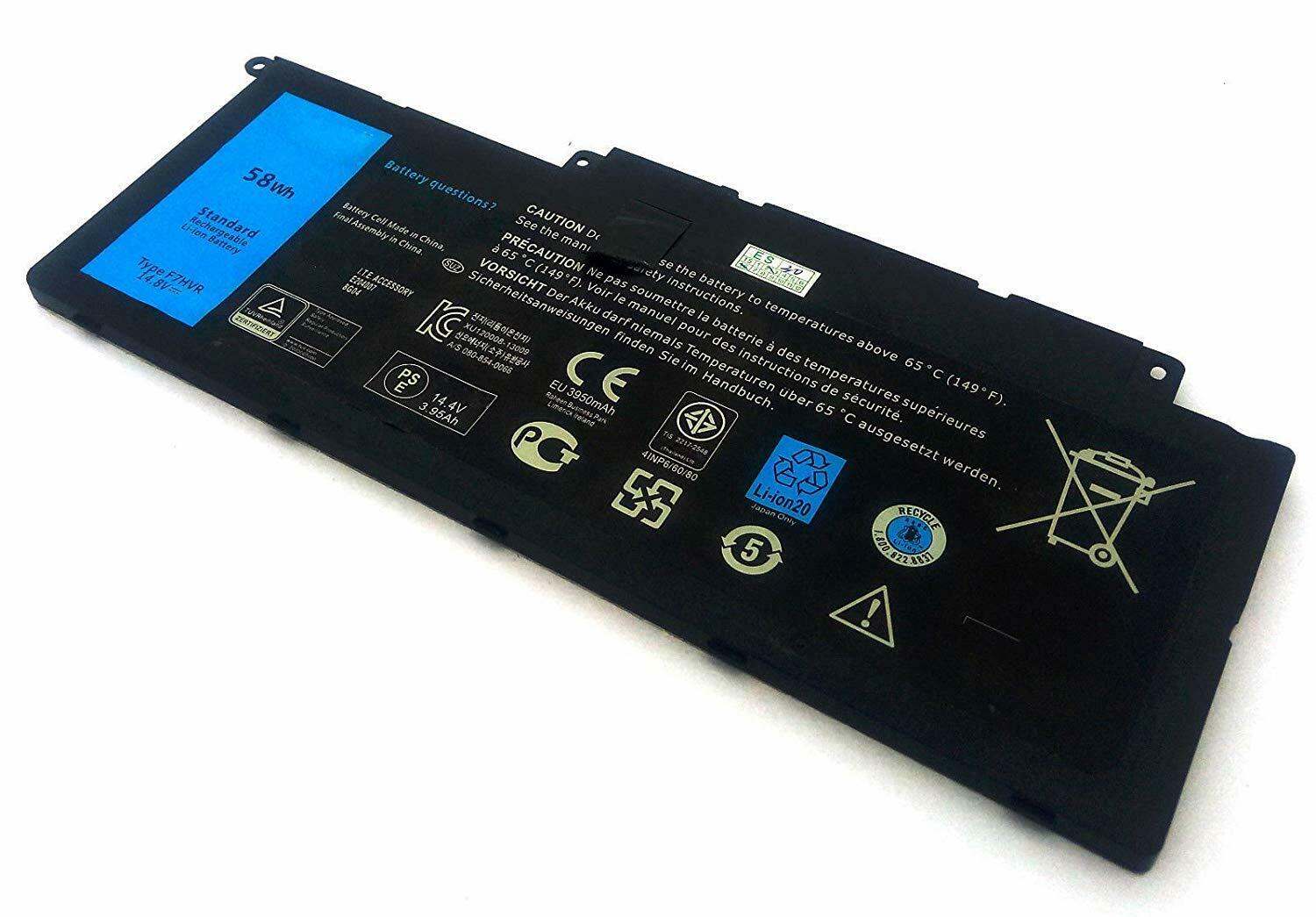 F7HVR Dell Inspiron 15 7537 17 7737 Series 062VNH G4YJM T2T3J compatible battery
