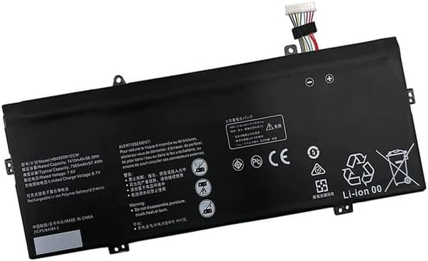 HB4593R1ECW Huawei Matebook 14 inch KPL-W00 MACH-WX9-PCB VLT-W60 compatible battery