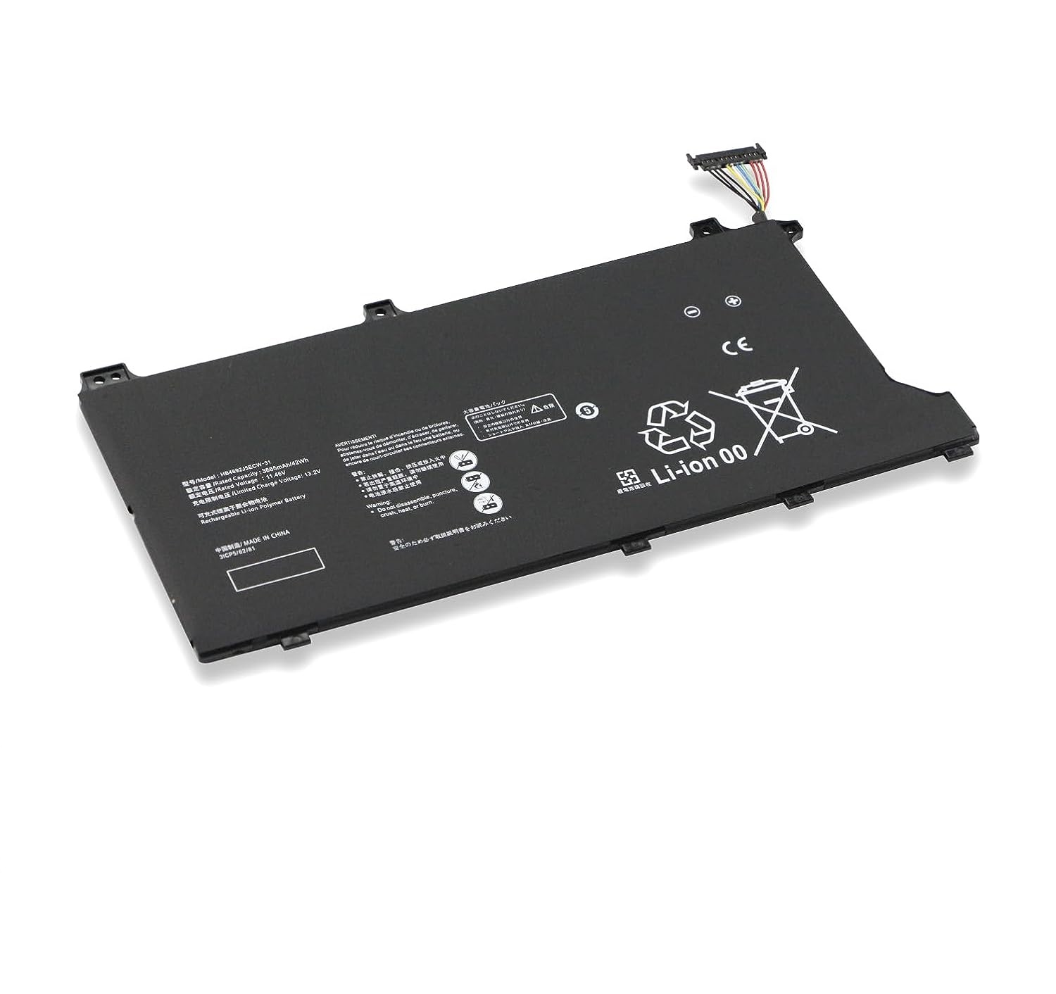 11.46V HB4692J5ECW-31 Huawei MateBookD 15-53010TUY MagicBook VLT-W50 HB4692J5ECW-31B HB4692J5ECW-31C compatible battery