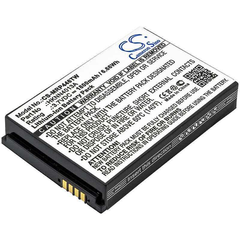 Motorola SL7550, SL4000, SL4010, Q9c, Q9e, XPR7550 - 1800mAh compatible Battery