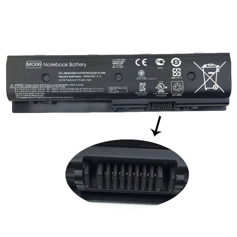 Hp Pavilion Dv4-5000 Dv6-7000 Dv6-8000 Dv7-7000 Hstnn-lb3n Mo06 compatible battery