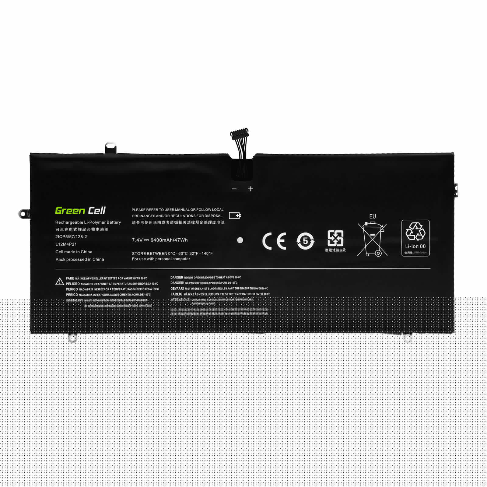 L12M4P21 Yoga 2 Pro 13 Y50-70AS-ISE 21CP5/57/128-2 compatible battery