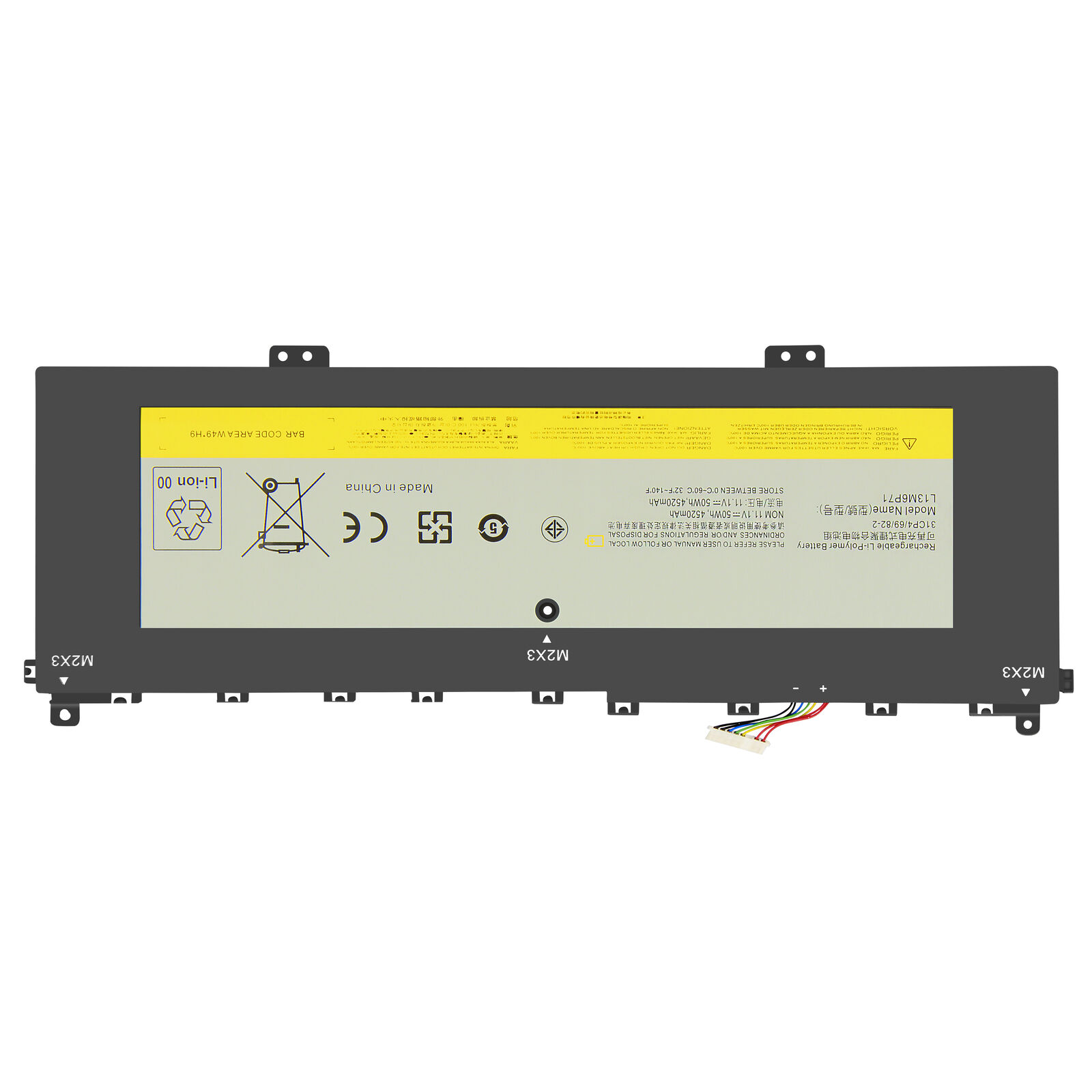 11.1V L13M6P71 121500229 L13S6P71 121500234 Lenovo IdeaPad Yoga 2 13 compatible battery