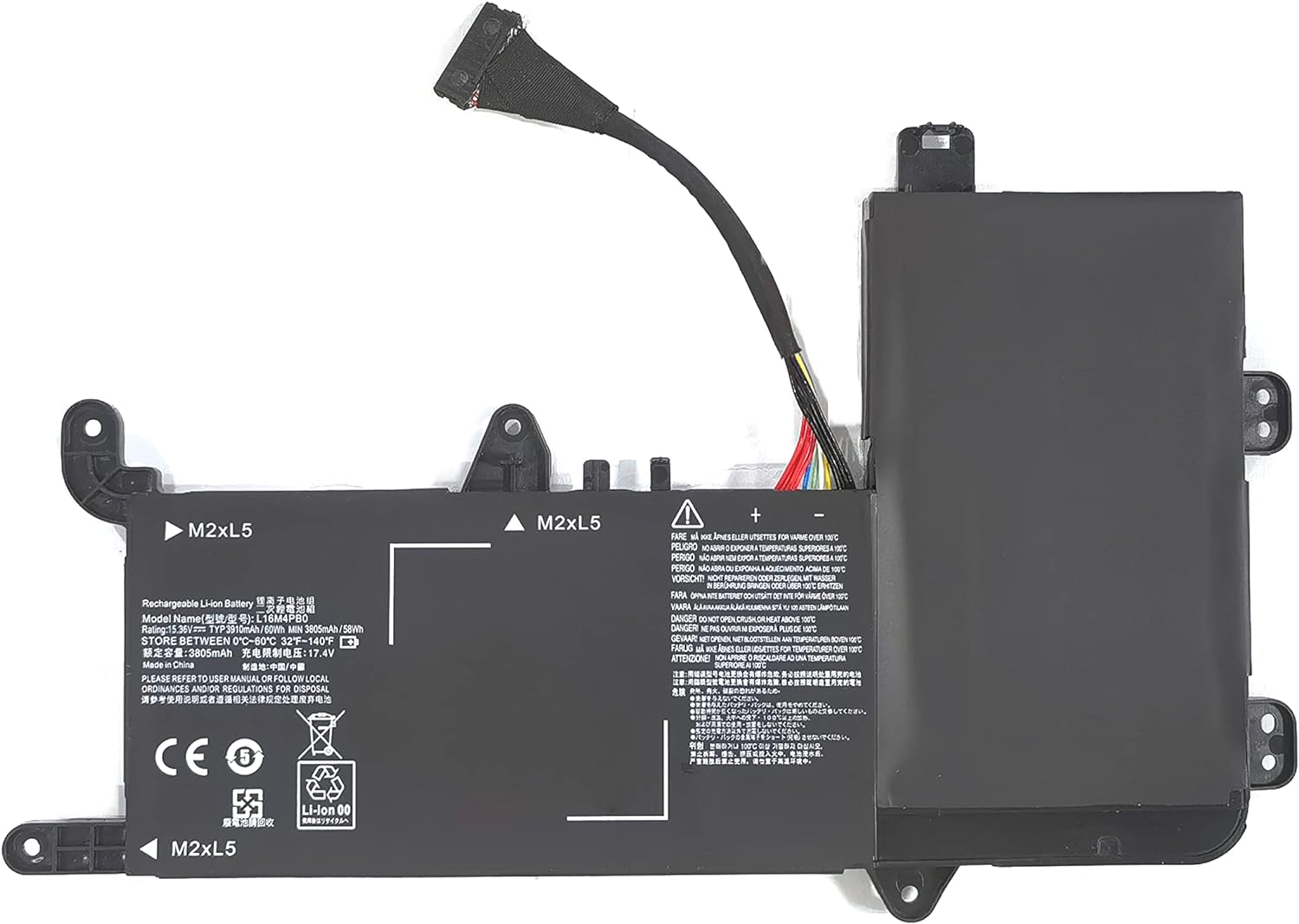 L16M4PB0 L16S4TB0 5B10M337 LENOVO Y720-15LKB legion y720-15ikb compatible battery