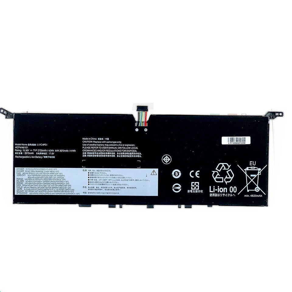 L17C4PE1 L17M4PE1 Lenovo Yoga S730-13IWL 5B10R32748 compatible battery - Click Image to Close