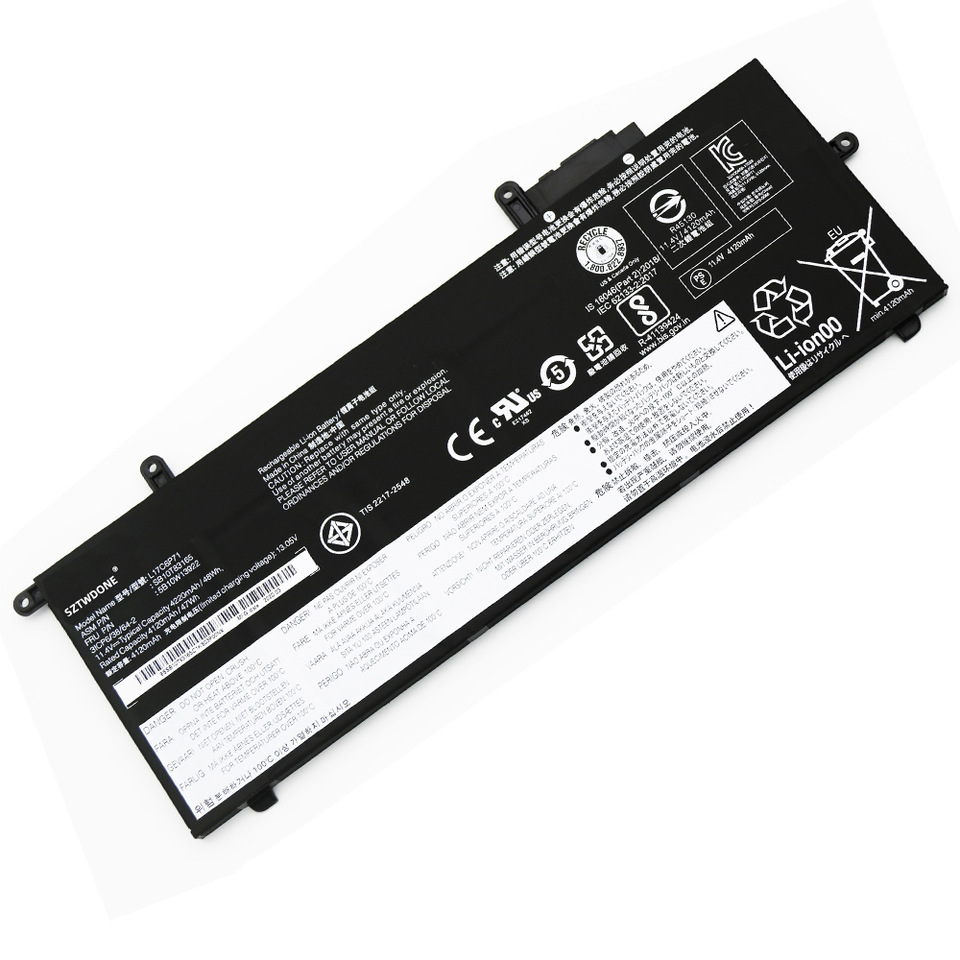 Lenovo ThinkPad X280 A285 L17C6P71 SB10K97619 L17L6P71 01AV472 11.4V compatible battery