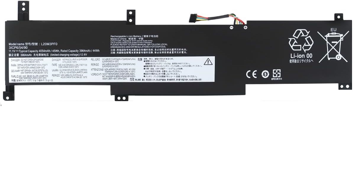 Lenovo IdeaPad 3-15ADA6 3-17ADA6 3-14ALALC6 3-15ALC6 3-15IAU7 V14 V15 V17 G2-ITL G3-IAP G2-ALC G2-IJL compatible battery